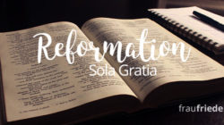 Reformation Sola Gratia