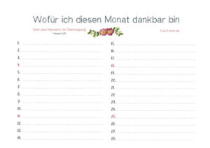 Dankesliste Aktion 2018